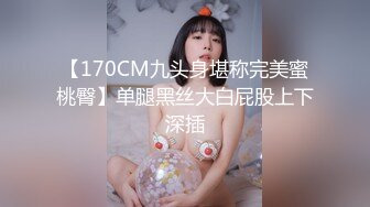 【170CM九头身堪称完美蜜桃臀】单腿黑丝大白屁股上下深插