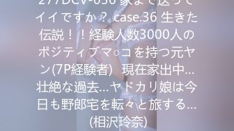 277DCV-036 家まで送ってイイですか？ case.36 生きた伝説！！経験人数3000人のポジティブマ○コを持つ元ヤン(7P経験者)⇒現在家出中…壮絶な過去…ヤドカリ娘は今日も野郎宅を転々と旅する… (相沢玲奈)