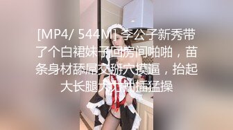 [MP4/ 544M] 李公子新秀带了个白裙妹子回房间啪啪，苗条身材舔屌交掰穴摸逼，抬起大长腿大力抽插猛操