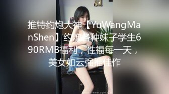 推特约炮大神【YuWangManShen】约炮各种妹子学生690RMB福利，性福每一天，美女如云强推佳作