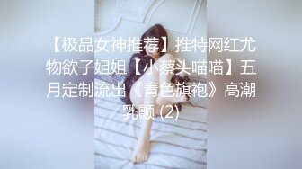 【极品女神推荐】推特网红尤物欲子姐姐【小蔡头喵喵】五月定制流出《青色旗袍》高潮乳颤 (2)