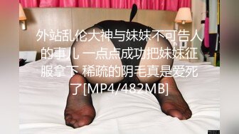 外站乱伦大神与妹妹不可告人的事儿 一点点成功把妹妹征服拿下 稀疏的阴毛真是爱死了[MP4/482MB]