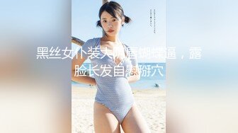 黑丝女仆装大阴唇蝴蝶逼，露脸长发自慰掰穴