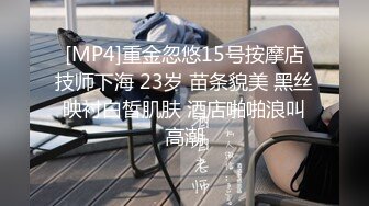 [MP4]重金忽悠15号按摩店技师下海 23岁 苗条貌美 黑丝映衬白皙肌肤 酒店啪啪浪叫高潮