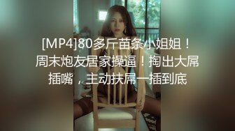 [MP4]80多斤苗条小姐姐！周末炮友居家操逼！掏出大屌插嘴，主动扶屌一插到底