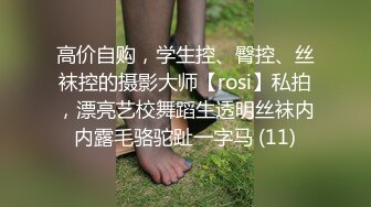 高价自购，学生控、臀控、丝袜控的摄影大师【rosi】私拍，漂亮艺校舞蹈生透明丝袜内内露毛骆驼趾一字马 (11)