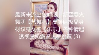 最新未流出破解版，新晋爆火舞团【艺舞吧】高颜值极品身材纹身女神【乐乐】各种情趣透视露奶露逼热舞挑逗 (3)