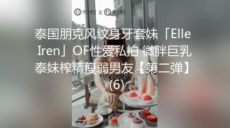 泰国朋克风纹身牙套妹「Elle Iren」OF性爱私拍 微胖巨乳泰妹榨精瘦弱男友【第二弹】 (6)