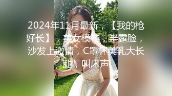 2024年11月最新，【我的枪好长】，美女模特，半露脸，沙发上激情，C罩杯美乳大长腿，叫床声