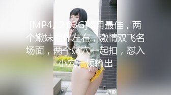 [MP4/ 2.03G] 8月最佳，两个嫩妹相伴左右，激情双飞名场面，两个嫩穴一起扣，怼入小穴一顿输出