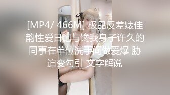 [MP4/ 466M] 极品反差婊佳韵性爱日记与馋我身子许久的同事在单位洗手间做爱爆 胁迫变勾引 文字解说