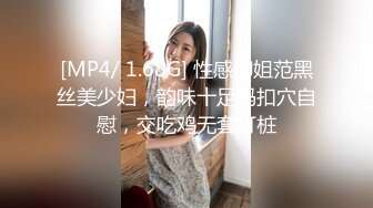 [MP4/ 1.68G] 性感御姐范黑丝美少妇，韵味十足吗扣穴自慰，交吃鸡无套打桩