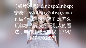 【新片速遞】&nbsp;&nbsp;宁波CD&nbsp;&nbsp;vivian 做个快乐的女装子 想怎么玩就怎么玩 无所谓别人的看法，电梯里放飞自我 [27M/MP4/02:07]