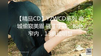 【精品CD】YZWCD系列 商城偷窥美眉 骚丁字裤、粉色窄内，13痕迹明显