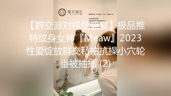 【群交派对视觉盛宴】极品推特纹身女神『Meaw』2023性爱绽放群交私拍抗操小穴轮番被抽插 (2)