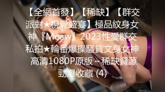 【全網首發】【稀缺】【群交派對★視覺盛宴】極品紋身女神『Meaw』2023性愛群交私拍★輪番爆操騷貨文身女神 高清1080P原版～稀缺資源勁爆收藏 (4)