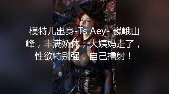 模特儿出身-Ts Aey- 巍峨山峰，丰满娇体，大姨妈走了，性欲特别强，自己撸射！