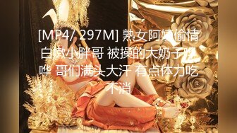 [MP4/ 297M] 熟女阿姨偷情白嫩小胖哥 被操的大奶子哗哗 哥们满头大汗 有点体力吃不消