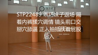 STP22489 乖巧妹子返场 隔着内裤揉穴调情 镜头前口交掰穴舔逼 正入抽插扶着屁股后入