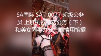 SA国际 SAT-0077 超级公务员 上班执行秘密公务（下）和美女同事办公室偷情用笔插B