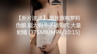 【新片速遞】 黑丝旗袍萝莉伪娘 超大假牛子插菊穴 大量射精 [375MB/MP4/10:15]