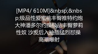 [MP4/ 610M]&nbsp;&nbsp;极品性爱蜜桃丰臀推特约炮大神潘多尔约操极品丰臀萝莉性奴 沙发后入抽插猛烈怼操 高潮爆射