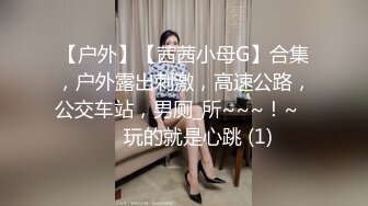 【户外】【茜茜小母G】合集，户外露出刺激，高速公路，公交车站，男厕_所~~~！~✨✨✨玩的就是心跳 (1)